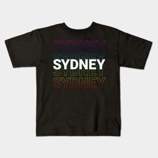 Sydney - Kinetic Style Kids T-Shirt